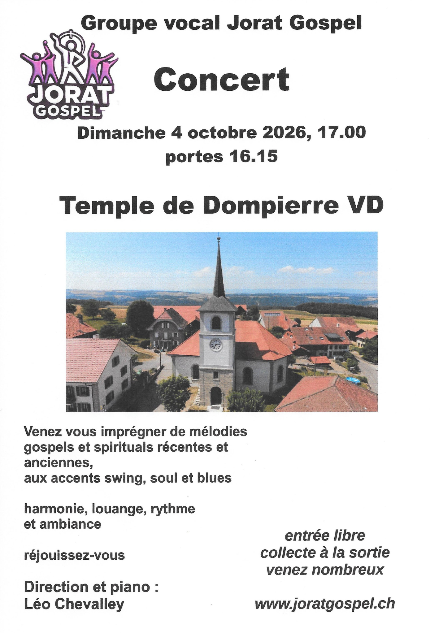 Concert à Dompierre VD