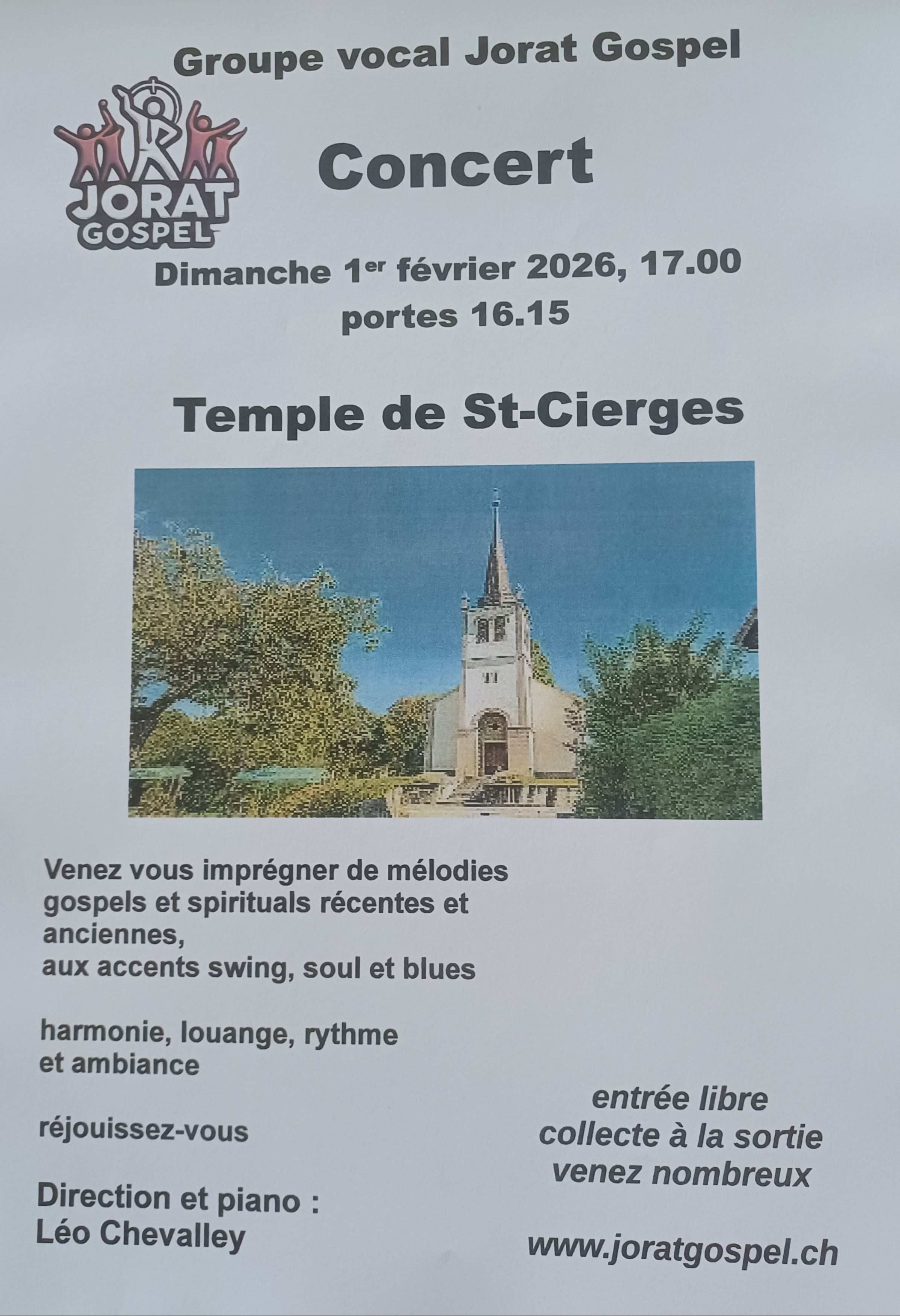 Concert à Saint-Cierges